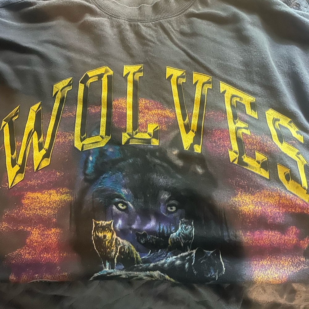Darc Sport Wolves Graphic Tee - Black and Yellow